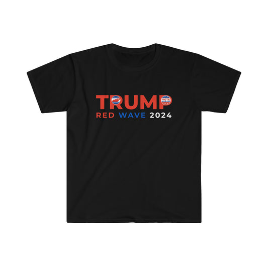 Trump Red Wave 2024 Unisex Softstyle T-Shirt