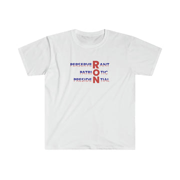 Ron DeSantis T-Shirt - Presidential Ron Unisex Softstyle T-Shirt