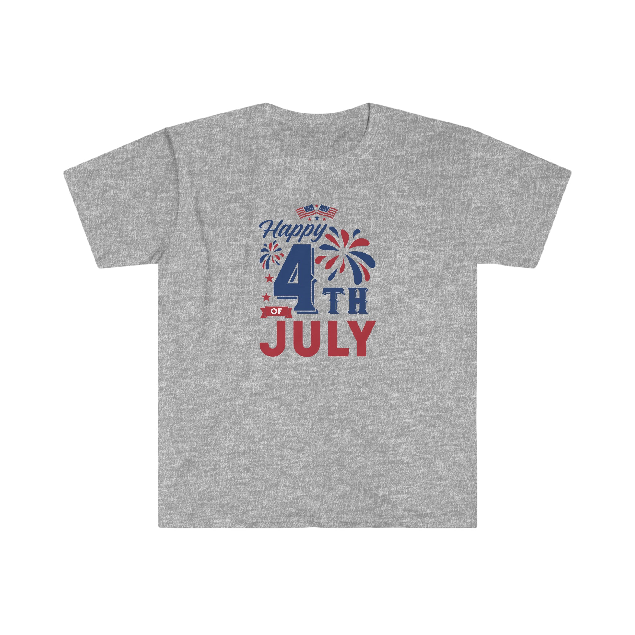 4th of July Unisex Softstyle T-Shirt