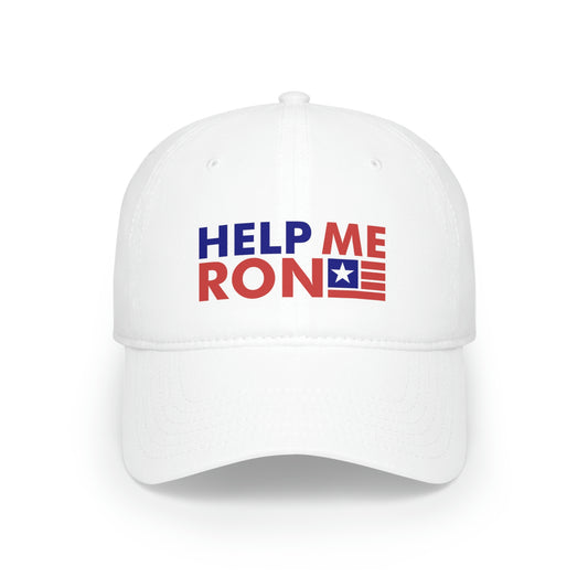 Ron DeSantis Hat - Help Me Ron Low Profile Baseball Cap