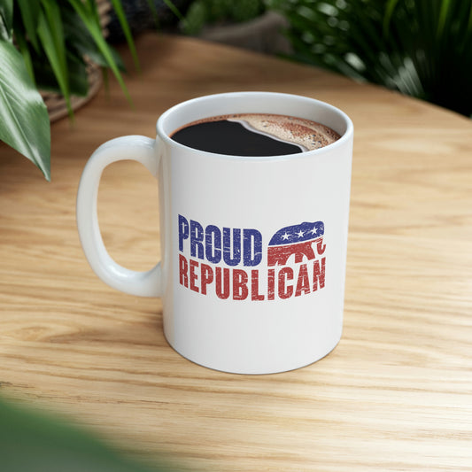 Proud Republican Ceramic Mug 11oz