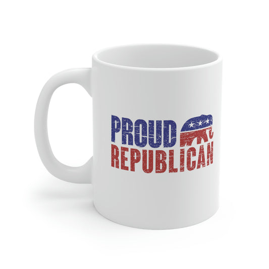 Proud Republican Ceramic Mug 11oz