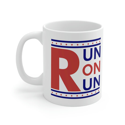 Ron DeSantis Ceramic Mug - Run Ron Run