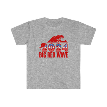 Big Red Wave Unisex Softstyle T-Shirt