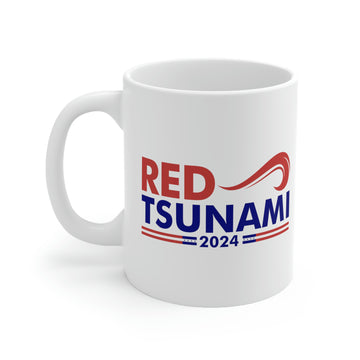 Red Tsunami 2024 Ceramic Mug 11oz