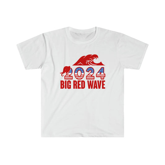 Big Red Wave Unisex Softstyle T-Shirt