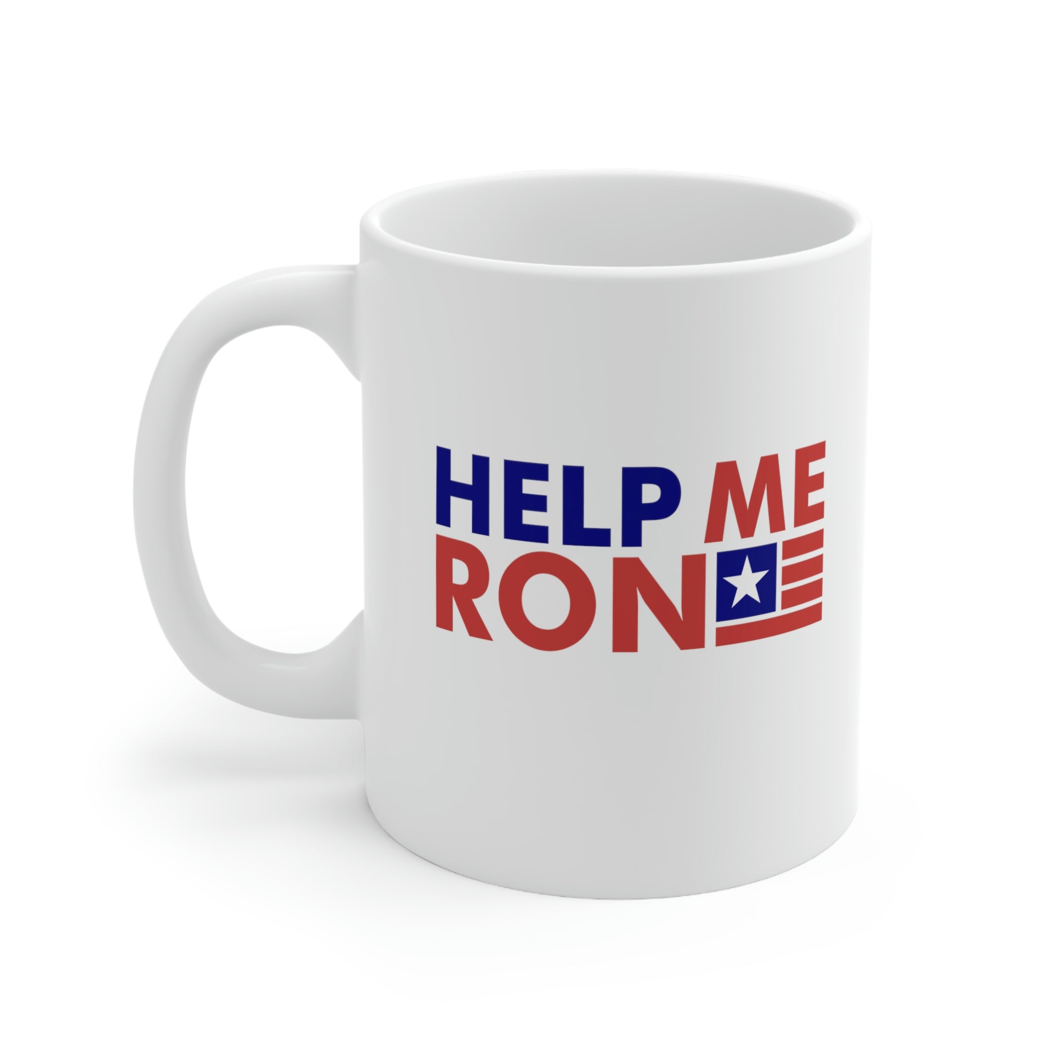 Ron DeSantis Ceramic Mug - Help Me Ron